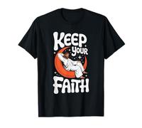 Keep Your Faith Jesus - Cita Cristiana Vintage Camiseta