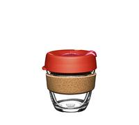 KeepCup Brew Cork, Taza de vidrio reutilizable, Pequeña 8 oz/227 ml, Daybreak