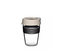 KeepCup - Taza de café original de edición transparente con leche, 340 ml, color crema