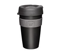 KeepCup Taza de café original Doppio de 454 ml, plata, cristal, 454 mililitros, plata