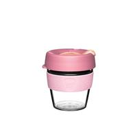 KeepCup Taza de café reutilizable de plástico ligero original con tapa a prueba de salpicaduras, 227 ml, melocotones