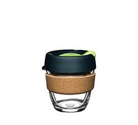 KeepCup Taza de café reutilizable, vidrio templado y corcho natural, S 227 ml, profundo