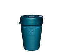 KeepCup Taza de café térmica reutilizable con aislamiento al vacío con tapa a prueba de salpicaduras, 340 ml, color laguna