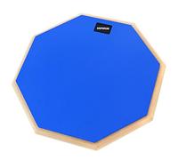 keepdrum DP-12 Drum Practice Pad - Almohadilla de práctica (12 pulgadas), color azul