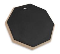 keepdrum DP-BK12 - Almohadilla de práctica para batería (12 pulgadas), color negro