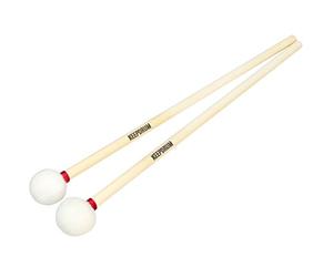 Keepdrum FT7 Mazas suave Mazas timbal 35 mm de diámetro de 1 par