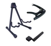 keepdrum Juego de accesorios para guitarra, soporte y manivela para cuerdas
