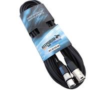 Keepdrum MC-001XX - Cable de micrófono (6 m, XLR hembra a XLR macho)
