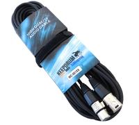 Keepdrum MC-001XX - Cable de micrófono (XLR macho a XLR hembra, 15 m)