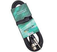 keepdrum MC003XJ - Cable de micrófono (6 m, XLR hembra, clavija de 6,3 mm)