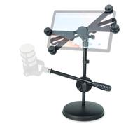 keepdrum MS031 - Soporte para micrófono con soporte para tablet iPH02