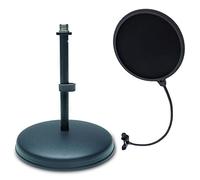Keepdrum MS032 Micrófono trípode de mesa + EMH Pop Protección