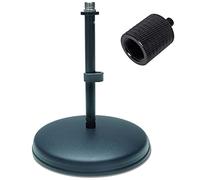'Keepdrum MS032 Micrófono trípode de mesa + Keepdrum SA adaptador de rosca 5/8 "Female de 1/4 Male