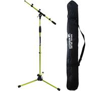 Keepdrum ms106 YW Amarillo Micrófono Soporte Trípode para micrófono con jirafa y metal de socket + Bolsa SB de 03