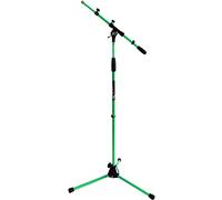 Keepdrum MS106GR - Soporte para micrófono con brazo y base de metal verde