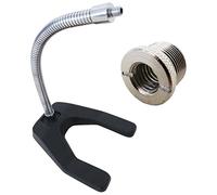 Keepdrum ms65 pesado trípode Micrófono staender Cuello de cisne + rosca reductora msa016