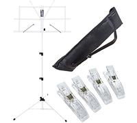 Keepdrum mus2wh Ordenador staender Pinza Ordenador Blanco + Funda + 4 unidades)