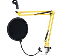 keepdrum NB35 YW - Brazo articulado para micrófono + filtro antipop EMH