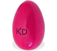 Keepdrum Shaker Eggs - Huevos de madera para niños, 1 par, color rojo