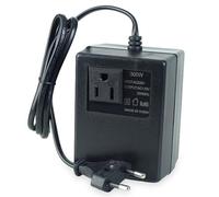 keepdrum USadp300 - Transformador adaptador de viaje AC 220 V a 110 V US/UE 300 W