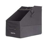 Keeper Box 2.0 para bicicleta plegable, solución de almacenamiento de bicicletas plegable, adecuada para bicicleta, mantén la bicicleta vertical en el maletero del coche para ahorrar espacio (negro