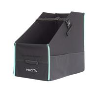 Keeper Box 2.0 para bicicleta plegable, solución de almacenamiento de bicicletas plegable, adecuada para bicicleta, mantén la bicicleta vertical en el maletero del coche para ahorrar espacio (negro