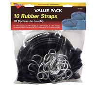 KEEPER - Correas de Carga de Goma EPDM Surtidas, Paquete de 10 - 14, 19, 24 y 35 Pulgadas, para Lonas, Camas Planas y Camiones