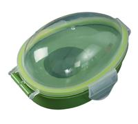Keeper de guacamole, 6x4.3x3.2 recipientes de almacenamiento de alimentos de plástico con tapa transparente, ahorrador de frutas individual, guardián de frutas reutilizables para refrigerador