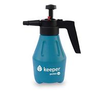 KEEPER Garden Pulverizador a Presión 1,5 L, Boquilla Ajustable, Junta Viton Resistente a Químicos, Pulverización Continua, Ideal para Jardín, Plantas e Insecticidas