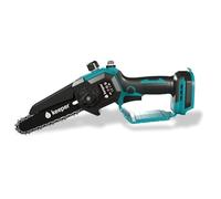 KEEPER Mini Motosierra Batería de Poda KP6. 18V, 6 pulgadas,300W. Recargable. Motosierra Eléctrica Bateria Inalámbrica. Corte de madera de Ø 80. Poda Arboles Frutales. Incluye Maletín y Batería
