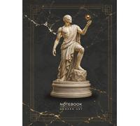 Keeper of Lumina Notebook: A Futuristic Art journal Inspired by Celestial Energy, Marble Guardians, and Timeless Modern Design (Modern Art)