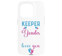 Keeper of The Gender Auntie Loves You | Fiesta de revelación de género Carcasa para iPhone 15 Pro