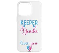 Keeper of The Gender Auntie Loves You | Fiesta de revelación de género Carcasa para iPhone 15 Pro MAX