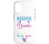 Keeper of The Gender Auntie Loves You | Fiesta de revelación de género Carcasa para iPhone 16