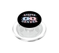 Keeper of The Gender Reveal Baby Pumpkin Pink Or Blue PopSockets PopGrip para MagSafe