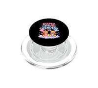 Keeper of The Gender Reveal - Globos de Oso bebé Rosa o Azul PopSockets PopGrip para MagSafe