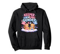 Keeper of The Gender Reveal - Globos de Oso bebé Rosa o Azul Sudadera con Capucha
