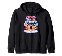 Keeper of The Gender Reveal - Globos de Oso bebé Rosa o Azul Sudadera con Capucha