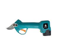 Keeper Tijera de Podar Eléctrica Profesional KP280. Tijeras de Podar Batería de Litio Recargable. Sin Cable. ø25mm. 14,4V. Hasta 3h de Autonomía, Verde