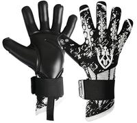 Keeperking Guantes de portero para adultos, junior, unisex, guantes profesionales de fútbol, costura interior, gran agarre, 4 mm, ajuste fijo, varios tamaños y colores