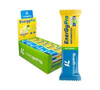 Keepgoing - Barritas Energéticas Naturales EnergyPro de Limón 24 uds x 40g | Textura Gominola para Ciclismo y Running | Barritas Energéticas de Pulpa de Fruta con 40mg Cafeína |Alto Aporte Energético
