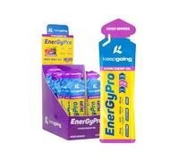 Keepgoing Gel Energético EnergyPro Sabor Frutos rojos 12 uds x 75g | Energy Gel Ciclismo y Running | Ratio 1:0,8 Maltodextrina: Fructosa