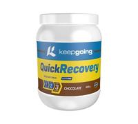 Keepgoing Quick Recovery Bebida Recuperadora en Polvo Sabor Chocolate | Recuperador Muscular para Deportistas | Recovery Drink | Recovery Ciclismo | Recuperador Muscular Running | 600 g
