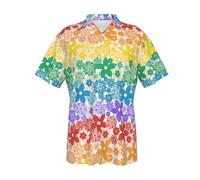 keephen Camisetas con diseños Divertidos y Rompecabezas para Hombre Blusas de Moda con Estampados Coloridos y Impresiones 3D Tops de Manga Corta Estilo Y2K