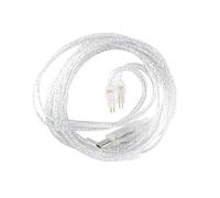 keephifi CCZ - Cable USB C IEM con micrófono QDC, C03 4N chapado en plata OFC para monitor de oído, cable para auriculares EDX PRO/Castor/ZS10 PRO/ZS10 PRO X/ZSN PRO X/ZS10 PRO 2/ZS12 PRO X