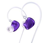 keephifi Tri I3 MK3 - HiFi In Ear Monitor IEM In Ears Auriculares Intraurales, diafragma de berilio DD IEMS 2356 BA, Almohadillas de Espuma viscoelástica, Cable Plateado Chapado en OOC 5N（4.4mm）