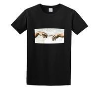 Keeping In Touch Unisex 100% Cotton Short-Sleeve T-Shirts Black XXL