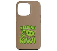 Keeping It Kiwi, Divertido y Lindo Juego de Palabras de Frutas Kiwi Amante diseño Carcasa para iPhone 13 Pro