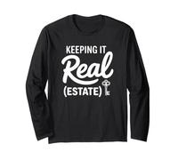 Keeping It Real Estate - Agente inmobiliario Divertido Manga Larga
