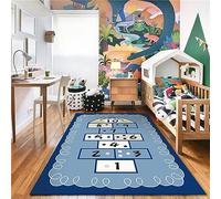 Keepmore Alfombra de Rayuela para Niños - Juego de Gateo Rectangular para Sala de Juegos, Dormitorio, Sala de Estar y Guardería